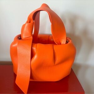 Charles & Keith Small Handbag in Bright Orange